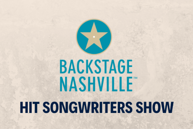 BACKSTAGE NASHVILLE! DAYTIME HIT SONGWRITERS SHOW